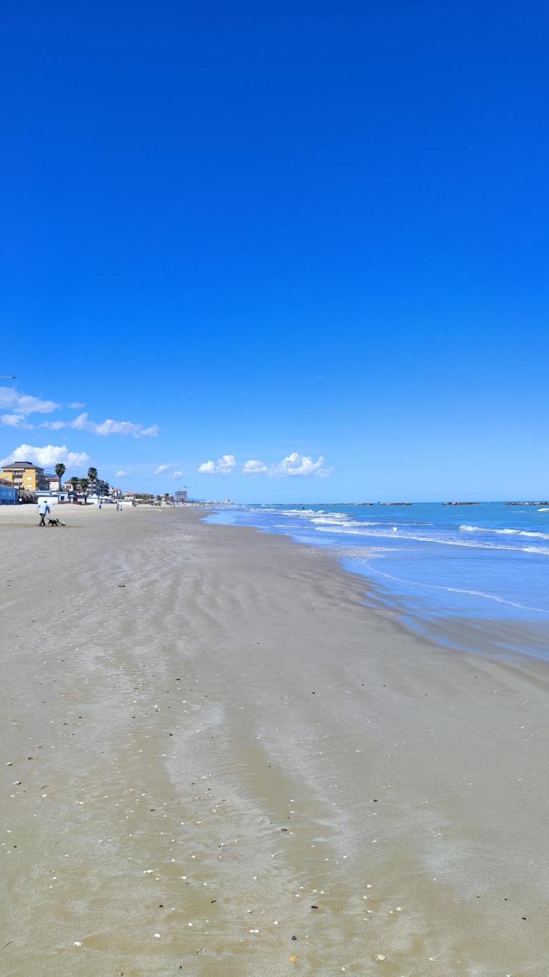 100 Mt Dal Mare - On The Beach - Wifi - Clima Relax For Family Porto San Giorgio Eksteriør bilde